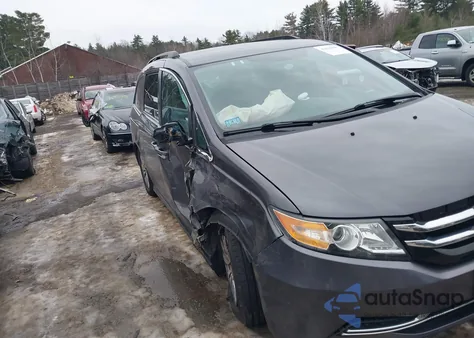 2015 Honda Odyssey Ex from USA, damaged, VIN 5FNRL5H49FB101065